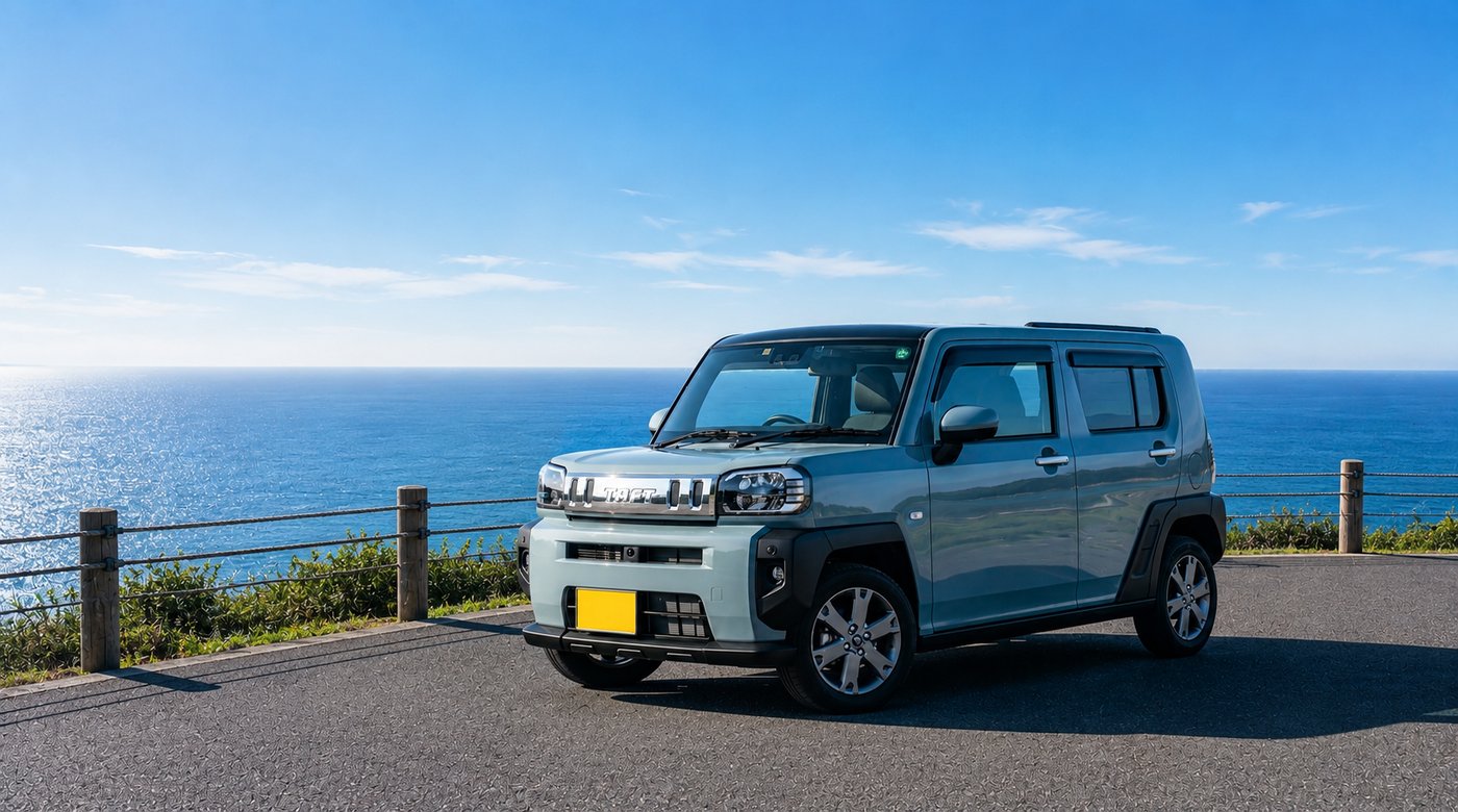 軽クラスの参考車両（ダイハツ タフト）