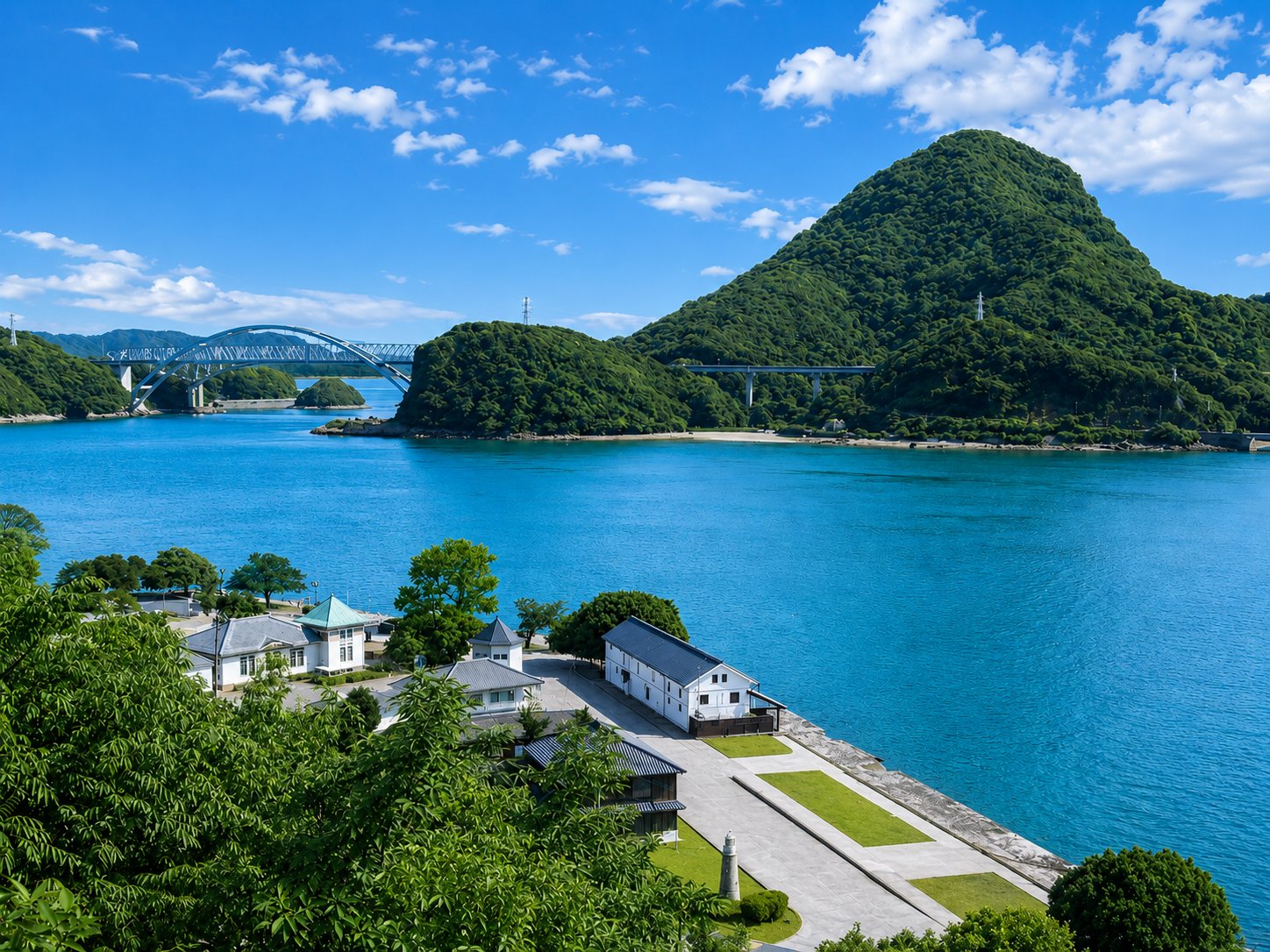 世界文化遺産 三角西港と天草の海（宇城市三角町）